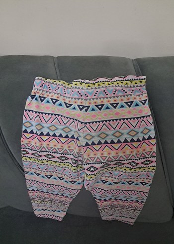 Renkli Desenli Kız Tayt - Görsel 5