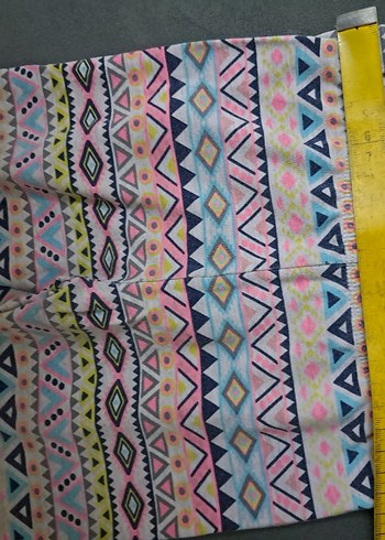 Renkli Desenli Kız Tayt - Görsel 9