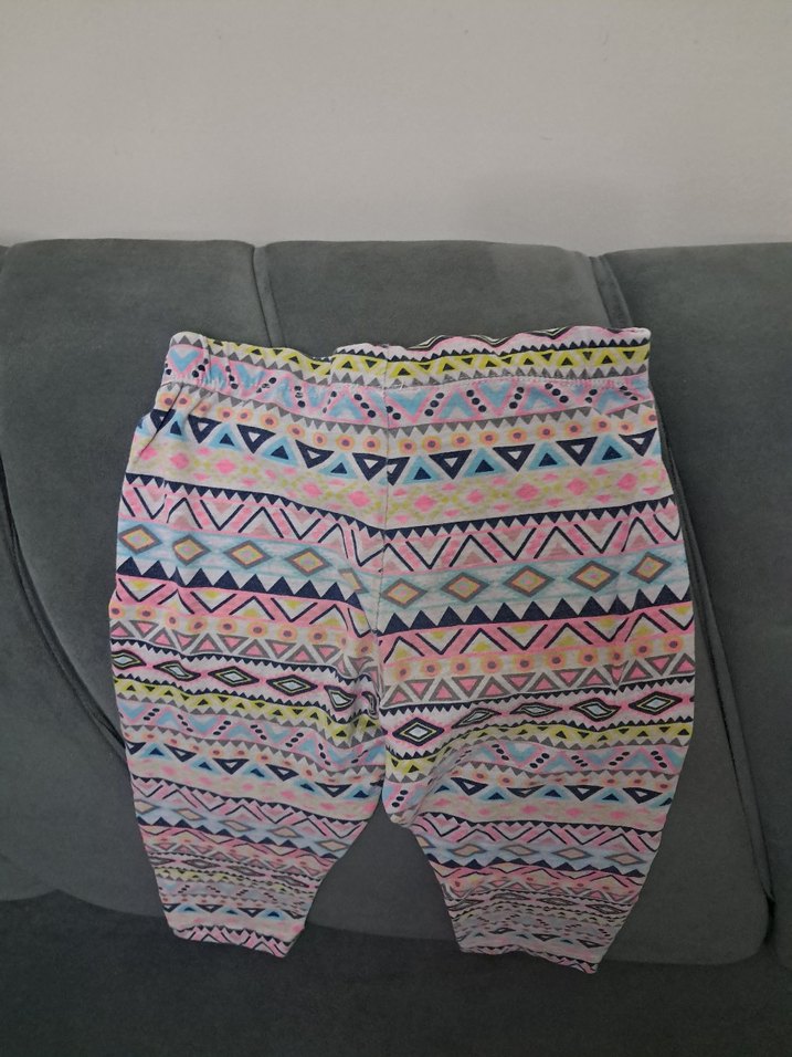 Renkli Desenli Kız Tayt - Görsel 5