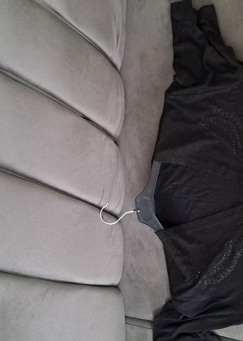 Siyah Midi Kadın Gevşek Kesim Giy-Çık - Görsel 7