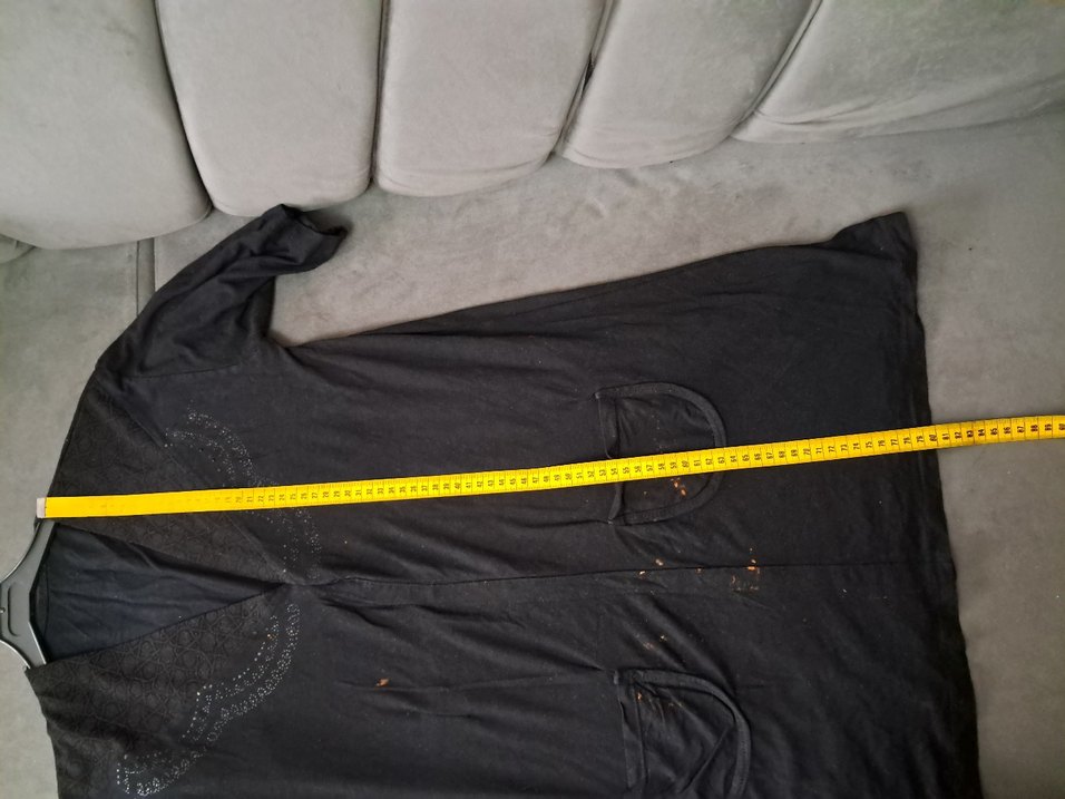 Siyah Midi Kadın Gevşek Kesim Giy-Çık - Görsel 5