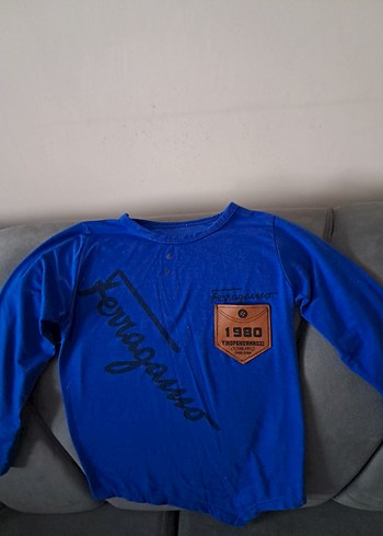 Erkek Çocuk Lacivert Baskılı Sweatshirt - Görsel 4