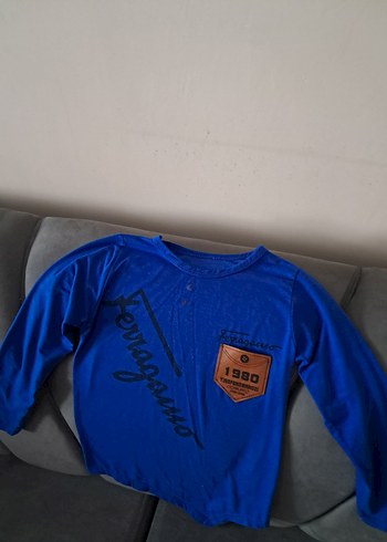 Erkek Çocuk Lacivert Baskılı Sweatshirt - Görsel 3