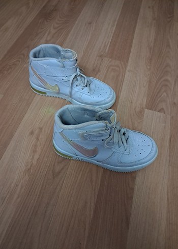 Beyaz Bağcıklı Kız Çocuk Spor Ayakkabı - Görsel 5