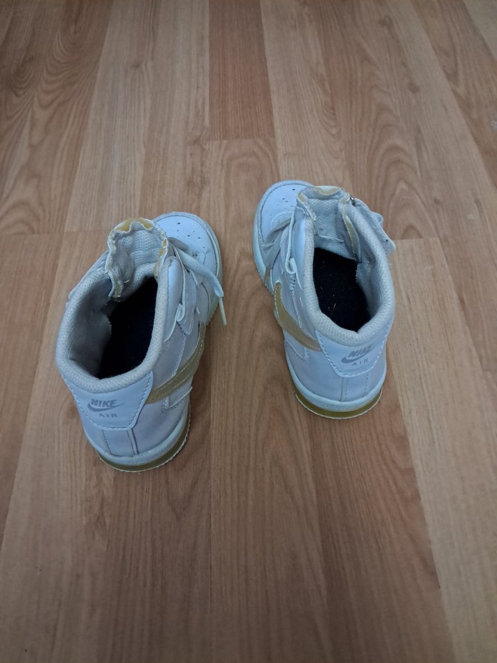 Beyaz Bağcıklı Kız Çocuk Spor Ayakkabı - Görsel 3