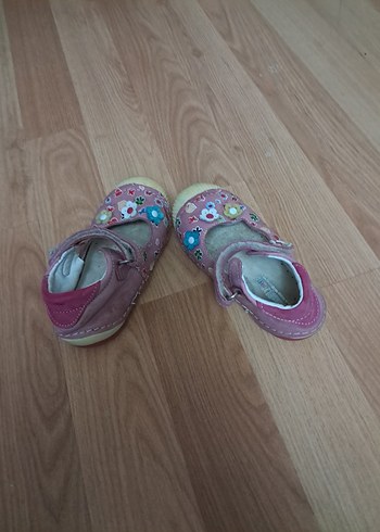 Çiçek Desenli Kız Bebek İlk Adım Ayakkabısı - Görsel 7