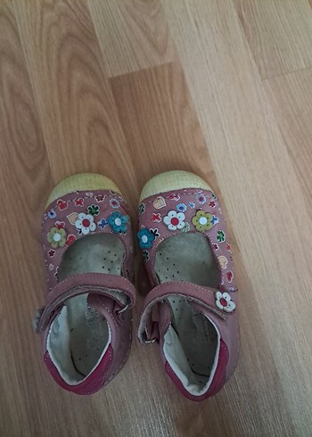 Çiçek Desenli Kız Bebek İlk Adım Ayakkabısı - Görsel 9