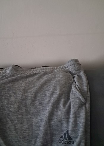 Gri erkek  Keten Eşofman Altı - Görsel 4