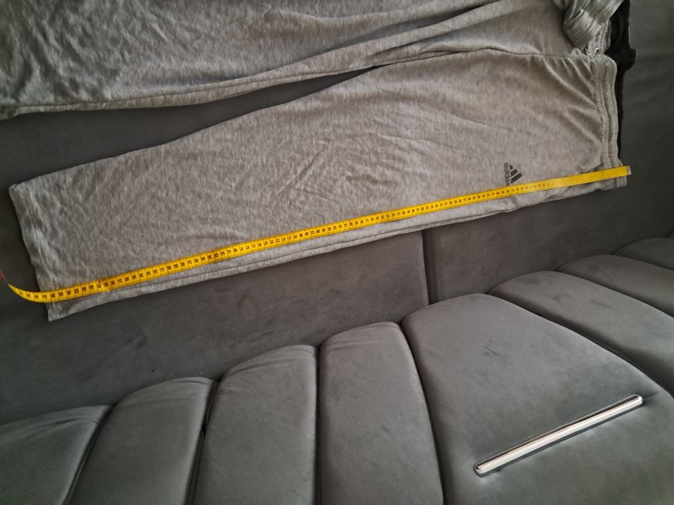 Gri erkek  Keten Eşofman Altı - Görsel 5