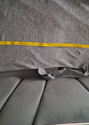 Kadın Gri Yüksek Yakalı Triko Elbise - Görsel 7