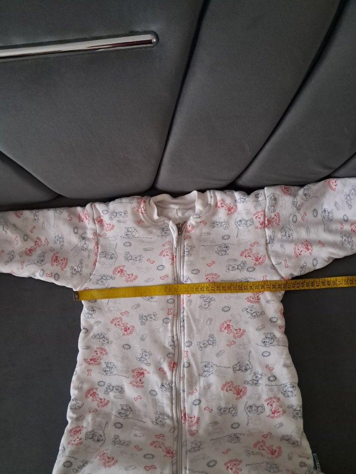 Beyaz  Fermuarlı Bebek Kız Tulumu - Görsel 5