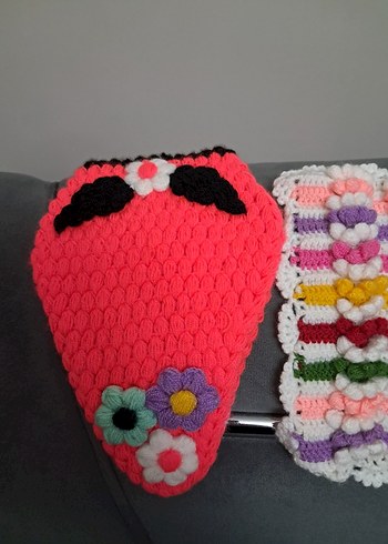 Renkli Örgü Banyo Süngerleri - Görsel 4