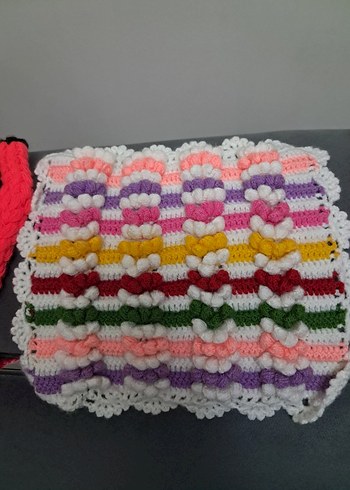 Renkli Örgü Banyo Süngerleri - Görsel 5