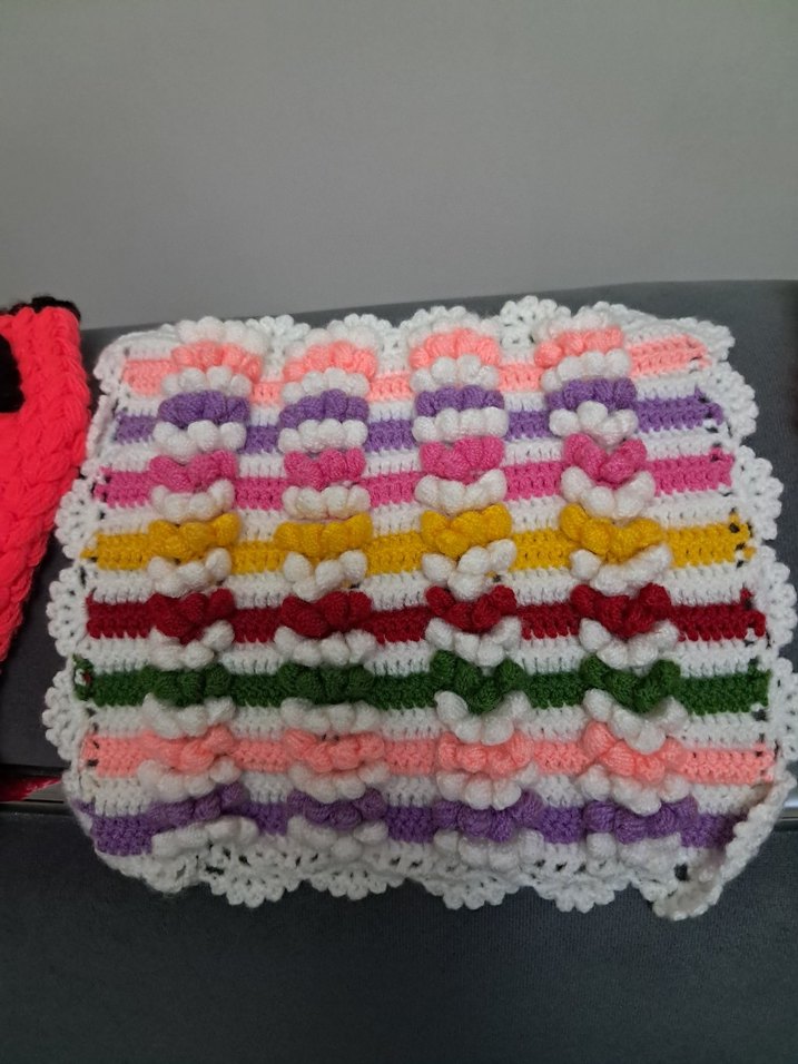 Renkli Örgü Banyo Süngerleri - Görsel 5