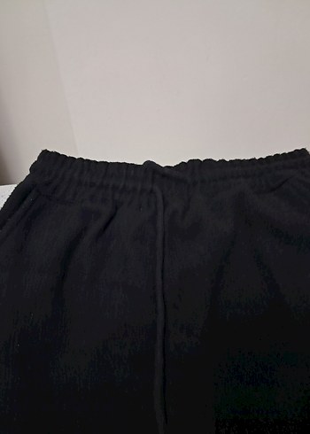 Kadın Siyah Rahat Kesim Sweatpant - Görsel 3