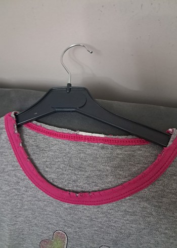 Gri kadın Sweatshirt, Uzun Kollu, Baskılı - Görsel 13