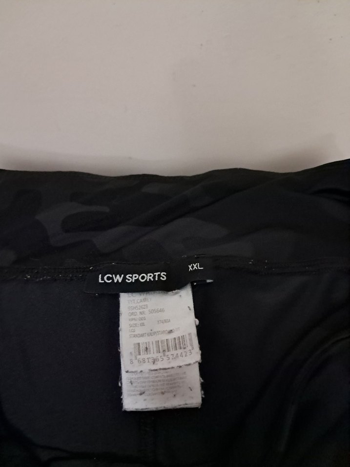 kadın  Kamuflaj Desenli Sarı Şeritli Pantolon - Görsel 4