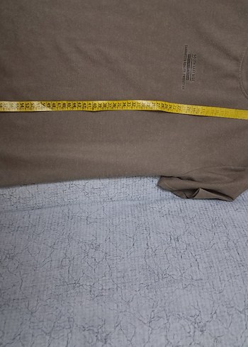 Bej Kısa Kollu Erkek Tişört - Görsel 5