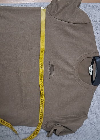 Bej Kısa Kollu Erkek Tişört - Görsel 7