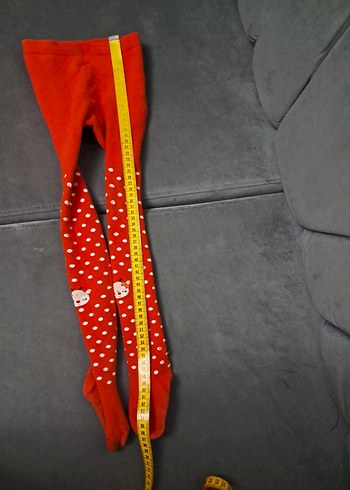 Gri Çocuk Külotlu Çorap - Görsel 5