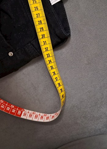 Siyah Kemerli Kadın Denim Pantolon - Görsel 11