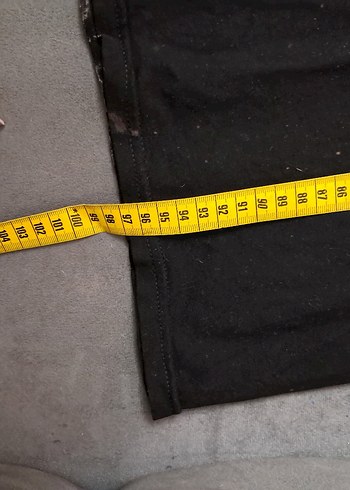 Kadın Siyah Keten Pilili Salaş Pantolon - Görsel 5