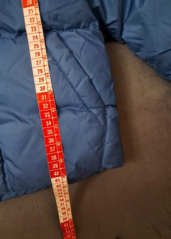 Erkek Çocuk Düğmeli Koyu Mavi Mont - Görsel 4