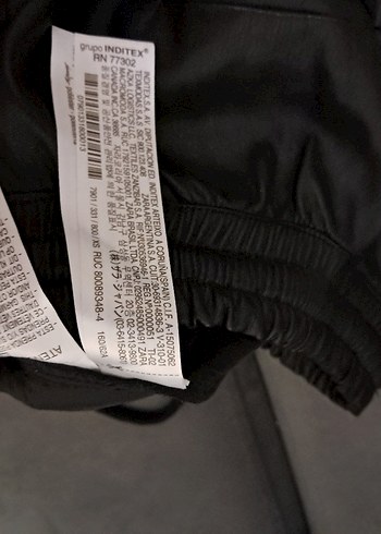 Siyah Deri Salaş Kemerli Kadın Pantolon - Görsel 5