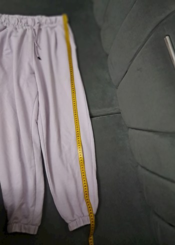 lilaKadın Rahat Kesim Midi Sweatpant - Görsel 5