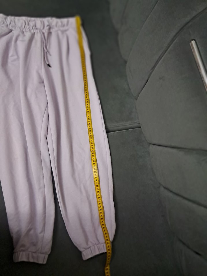 lilaKadın Rahat Kesim Midi Sweatpant - Görsel 5