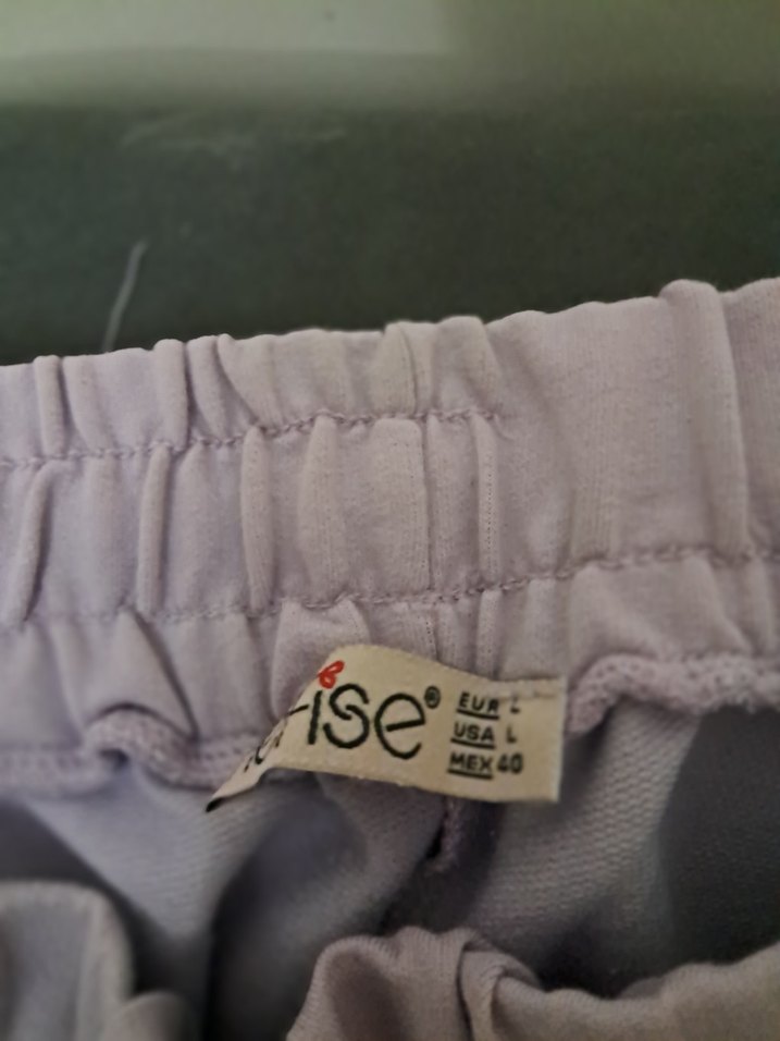 lilaKadın Rahat Kesim Midi Sweatpant - Görsel 4