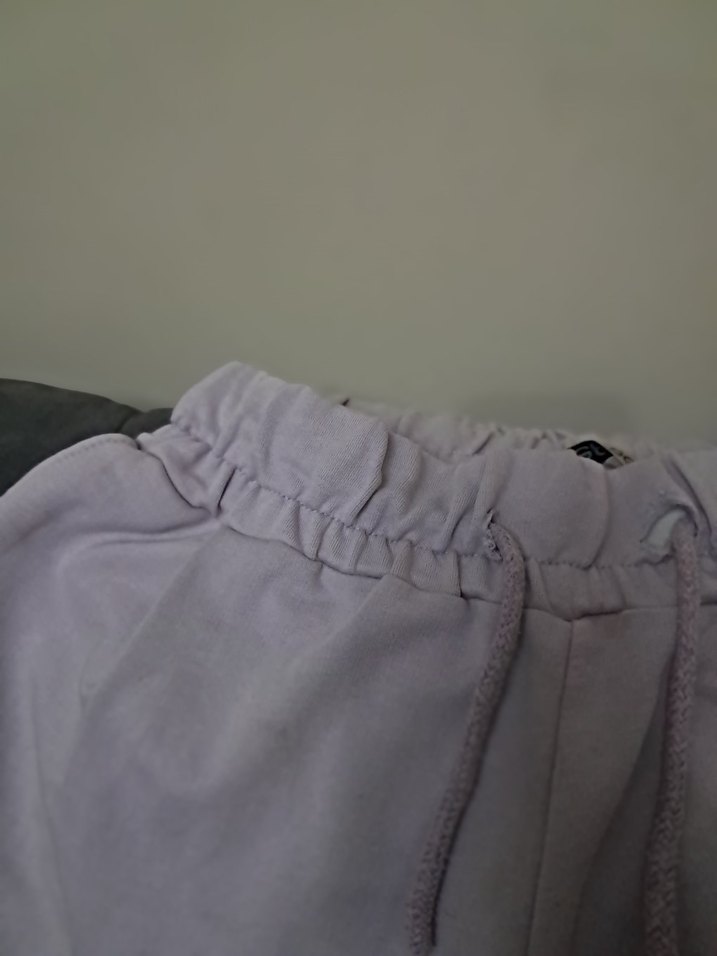 lilaKadın Rahat Kesim Midi Sweatpant - Görsel 3