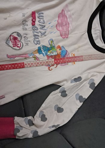 Kız Çocuk Baskılı Uzun Kollu Tişört - Görsel 4