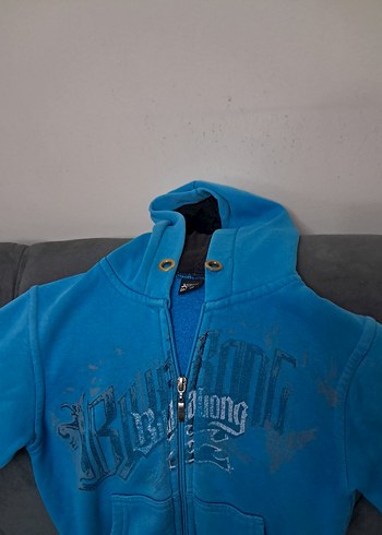 Kapüşonlu Fermuarlı Erkek Çocuk Sweatshirt - Görsel 2