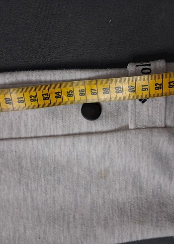 Columbia Gri Düğmeli Rahat Kadın Eşofman - Görsel 10