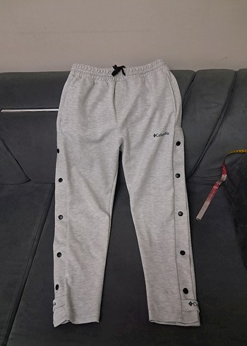 Columbia Gri Düğmeli Rahat Kadın Eşofman - Görsel 13