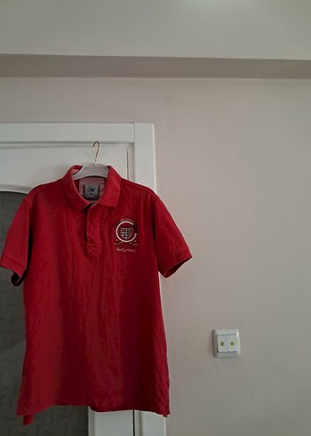 Diğer Kırmızı Erkek Polo Tişört
