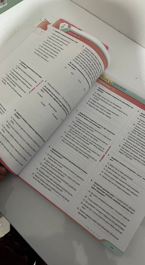 TYT Türkçe Soru Bankası +3 Deneme Esen Yayınları - Görsel 3