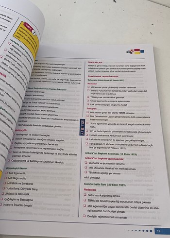 TYT Sosyal Bilimler Konu Özeti Kitabı - Görsel 5