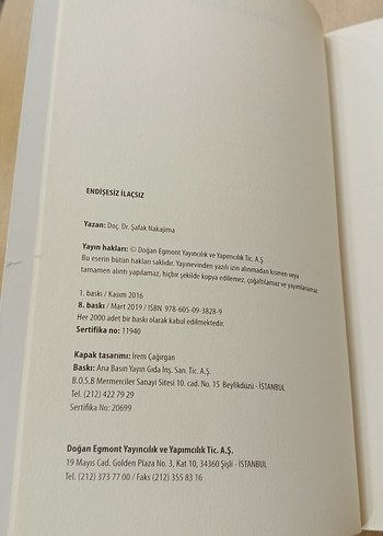 Endişesiz İlaçsız - Doç. Dr. Şafak Nakajima - Görsel 3