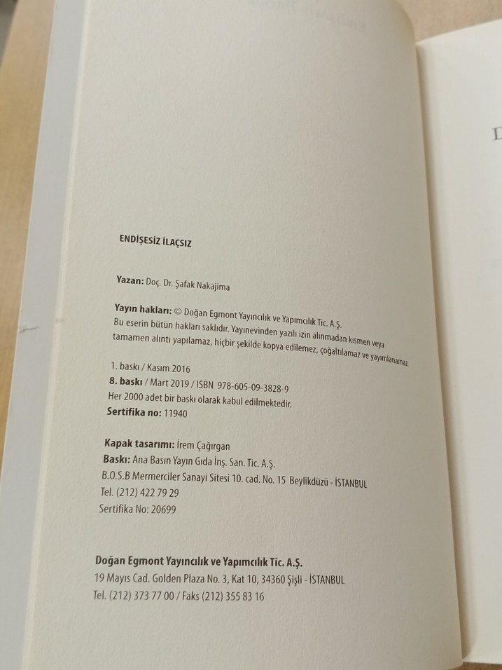 Endişesiz İlaçsız - Doç. Dr. Şafak Nakajima - Görsel 3