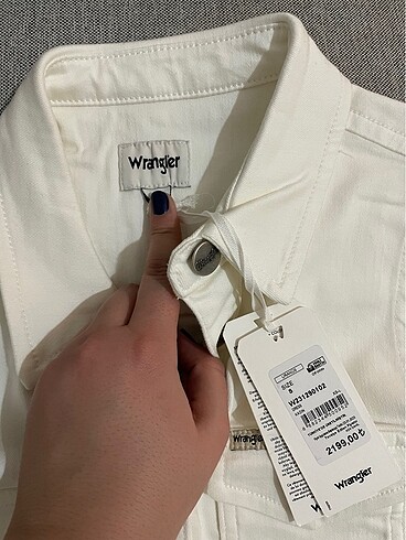 WRANGLER BEYAZ KOT ELBİSE - Görsel 8