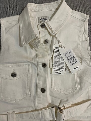 WRANGLER BEYAZ KOT ELBİSE - Görsel 7