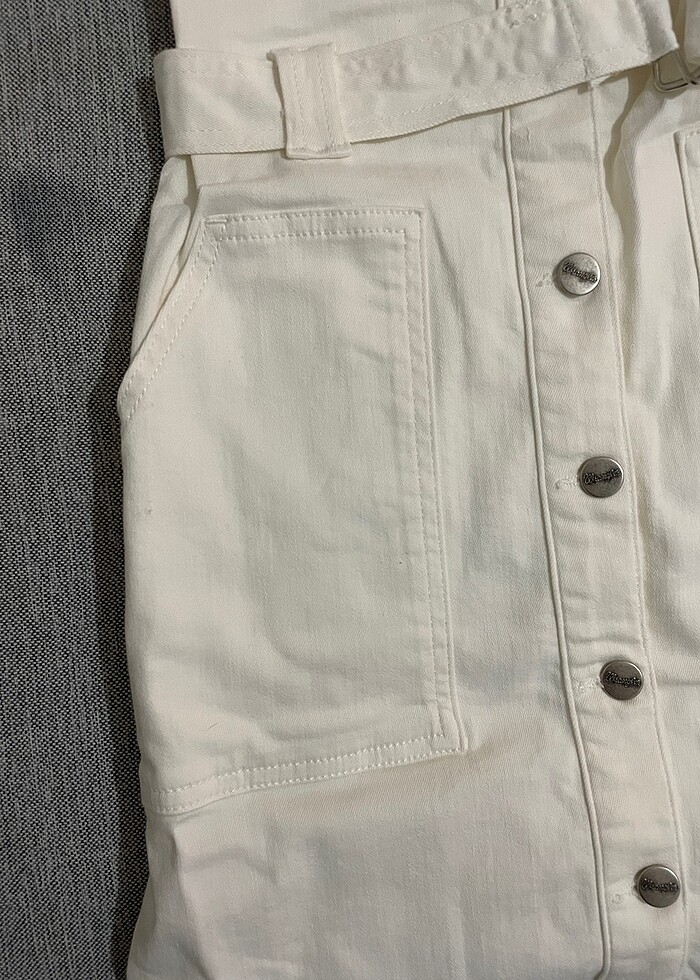 WRANGLER BEYAZ KOT ELBİSE - Görsel 5