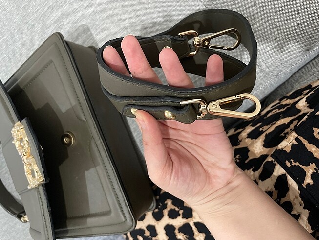 İTHAL DOLCE GABBANA HAKİ YEŞİL ÇANTA - Görsel 9