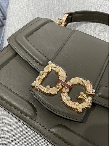 İTHAL DOLCE GABBANA HAKİ YEŞİL ÇANTA - Görsel 3