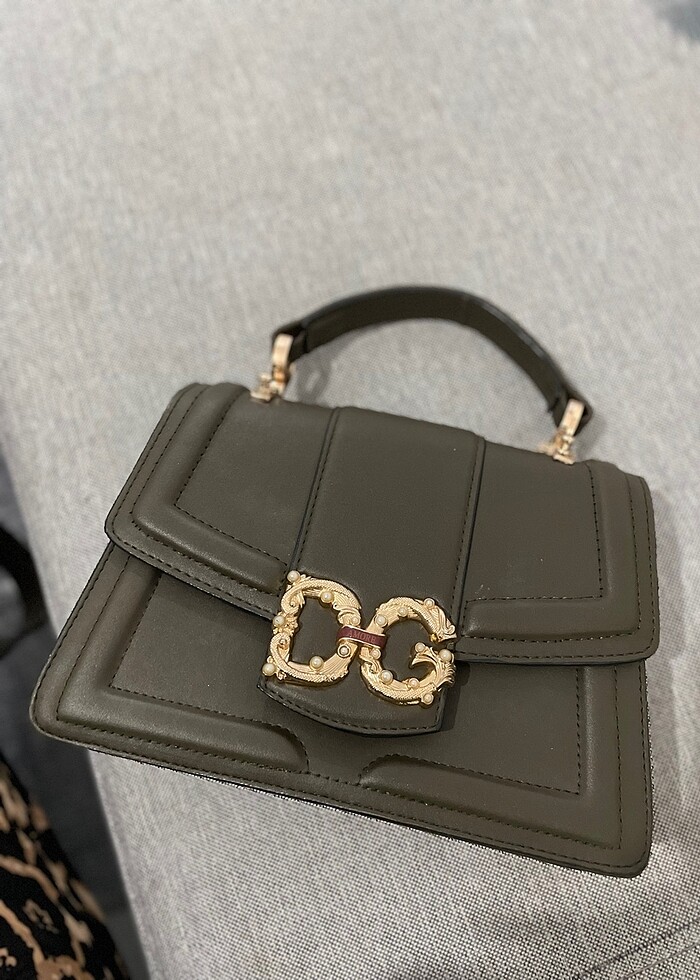 İTHAL DOLCE GABBANA HAKİ YEŞİL ÇANTA - Görsel 2