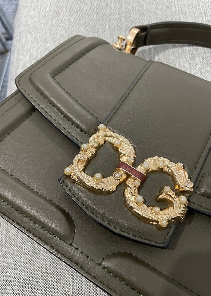 İTHAL DOLCE GABBANA HAKİ YEŞİL ÇANTA - Görsel 3