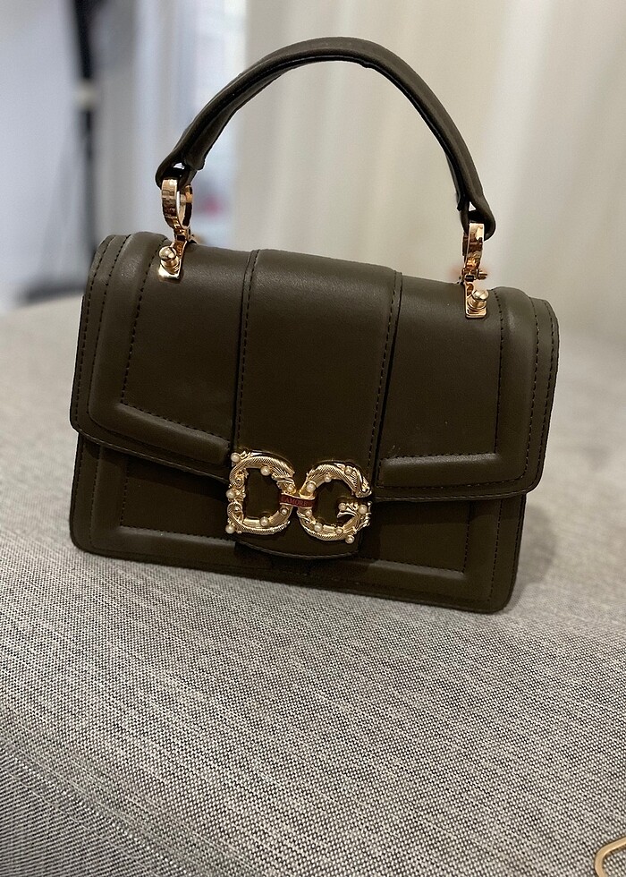 İTHAL DOLCE GABBANA HAKİ YEŞİL ÇANTA - Görsel 4
