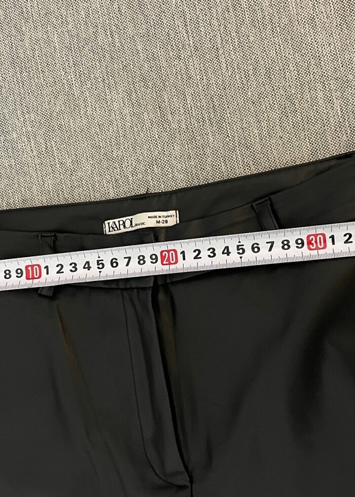 SİYAH DERİ PANTOLON - Görsel 2